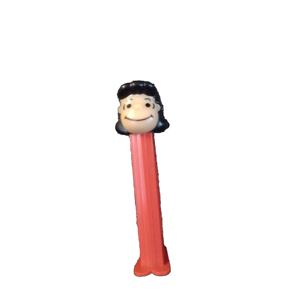 VTG Lucy Peanuts PEZ Candy Dispenser Red Collectible Candy Holder